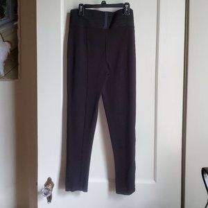 Calvin Klein Black High Waist Stretch Pant Legging M 8-10, Inc Black/Gold Lame